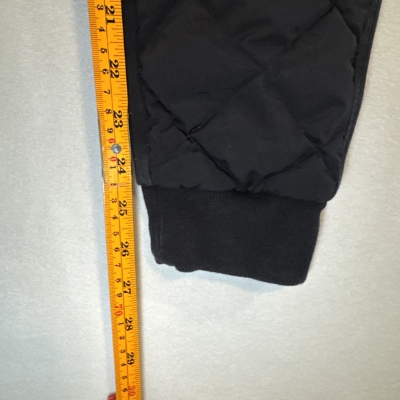 Athleta Apres Ski Goose Down Joggers Black Size 0 Preowned Excellent - Picture 6 of 9